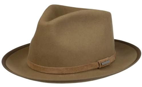Stetson Tascona Sombrero Fedora Bogart Asahi Guard Hombre Otono Invierno