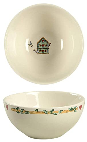 Thomson Pottery Birdhouse Coupe Soup/Cereal Bowl - One Bowl