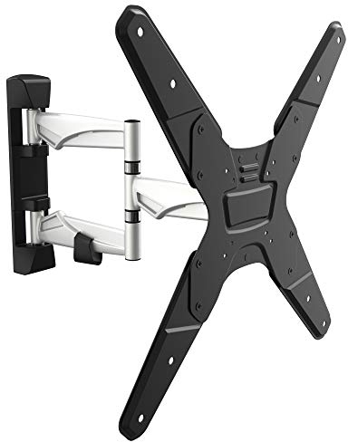 RICOO Supporto TV parete S3244 Girevole Inclinabile Televisore 32-55 (81-140 cm) Staffa universale Televisione LED/LCD/Curvo VESA 75 x 75-400 x 400