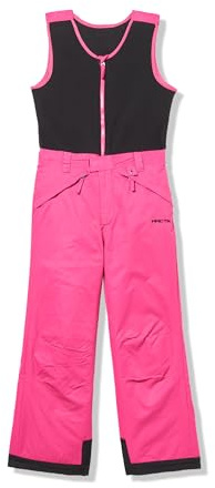 Arctix Kids Limitless Fleece Top Bib Overalls, Fuchsia, Medium