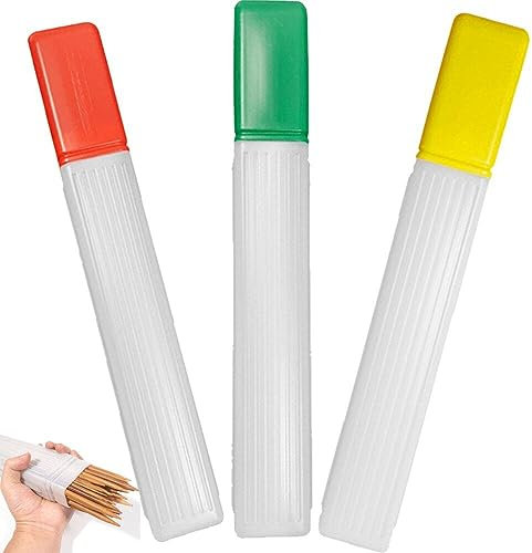 3pcs Large Transparent Plastic Knitting Needle Pin Storage Case Tube Containers Sweater Knitting Needle Storage Case Holder