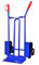 Sackkarre für Treppen, 250 kg 108x53x55 cm, blau (klappbare Schaufel) (Transportkarre Stapelkarre Handkarre, Umzugskarre, leichte Sackkarre aus Stahl klappbar für Umzug)