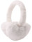 Pesaat Ohrenschützer Winter Kinder Warmer Ohrenwärmer Mädchen mit Kuschelweiches Fleece für 3-8Jahren Teenunisex (Weiß)