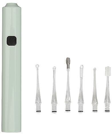 Nettoyeur d'oreille, Ensemble de Cure-oreilles, Loupe 5x, Visuel Portable avec Lumière LED pour la Maison