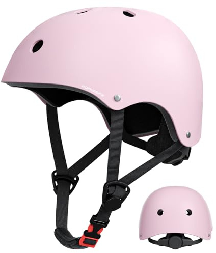 KORIMEFA Casque Velo Enfant Trotinette Roller Skate 3-13 Ans, 51-58 cm, Casque de Sécurité, Adapté à Plusieurs Sports, Respirant, Léger, Réglable, pour Garçons et Filles