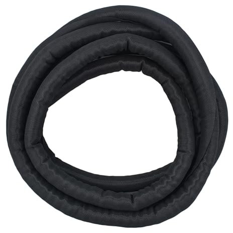 3 Mètres Gaine Cable,Gaine Cable Informatique,Protection Cable Electrique,Gaine Tressée,Range Fil Electrique,Protège Cable,pour Câbles Réseau,HDMI,Câbles D'écran,Câbles D'alimentation,USB,Noir(Ø 16mm)