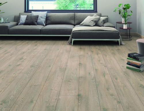 Suelo laminado Cliparquet Supernatural Syncro – Roble Kalmar – Pack de 12 cajas (21,96 m² en total)