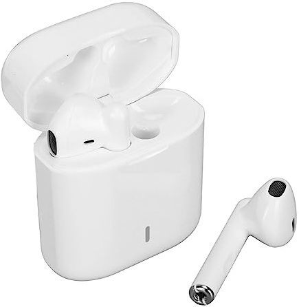 TARSHYRY Auricolari Wireless Bluetooth 5.3 con Cancellazione del Rumore, Cuffie Intrauricolari V77 con Bassi Profondi, Controllo Touch, Custodia di Ricarica per Display di Alimentazione,