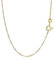 NKlaus Singapur 333er Gold Kette gedreht 3724, 45 cm lang, 0,78 gr. 1,0 mm Breit