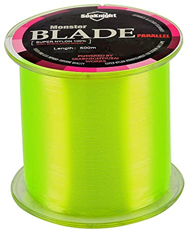 Seaknight Blade Nylon Angelschnur Monofil Karpfen 500M/1000M Salzwasser Monofile Angelschnur Forelle 2-35LB Schwarz Weiß Blau Grün Gelb