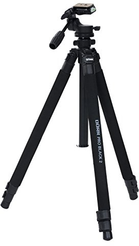 Dörr fotostativ med inbyggd vattenvåg, Pro Black 2, svart