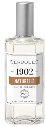 Berdoues 1902 Eau de Cologne Naturelle, Fraîche et Hespéridée, Made in France, sans Colorant Parfum Femme et Homme, Vaporisateur 125ml