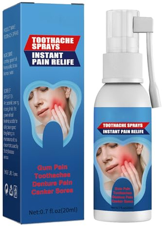 Spray Trattamento dei Denti,Spray per Denti e Gengive,Spray Riparare Gengivale,Spray per il mal di Denti,Spray per Alleviare il Dolore Dentale,Spray per l'Igiene Orale a Base di Erbe