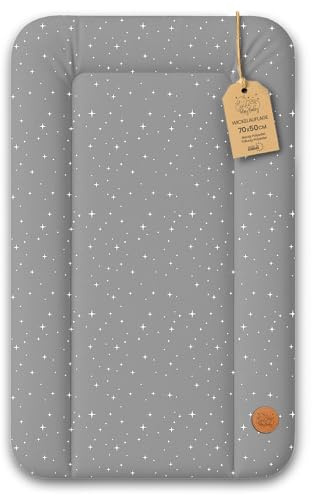 Cambiador bebe 70x50 cm - colchon impermeable portátil para comoda o lavadora cojin muda cómoda trocador fraldas colchón colchoneta fácil de limpiar Oeko-Tex Galaxia B