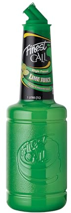 Finest Call Single Pressed Lime Juice | 100% Real Fruit | Cocktail Ingredient | 1 Litre Bottle | Easy Pour | Bar Essential | Premium Ingredients | Cocktails, Drinks, Desserts