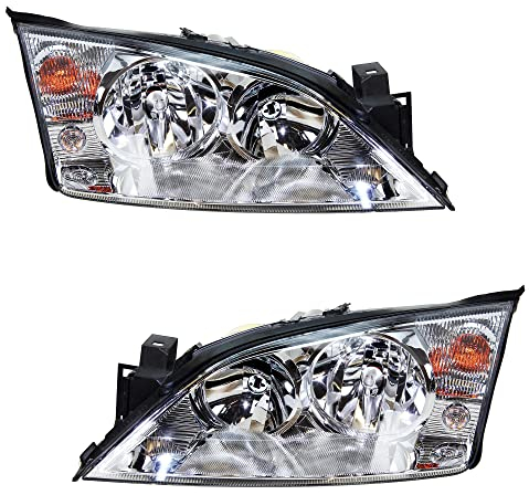 ATEC Germany 2x Hauptscheinwerfer vorne links + rechts Frontscheinwerfer, Kompatibel mit FORD MONDEO III (B5Y), MONDEO III Stufenheck (B4Y), MONDEO III Turnier (BWY)