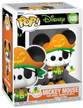 Funko Pop! Disney: Halloween - Pirate Mickey Mouse - Collectable Vinyl Figure - Gift Idea - Official Merchandise - Toys for Kids & Adults - Movies Fans - Model Figure for Collectors and Display