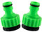 Garden Hose Faucet Adapter, ABS Garden Hose Connector, 2-in-1 Faucet Quick Connector, Outdoor Threaded Faucet Adapter (Green)