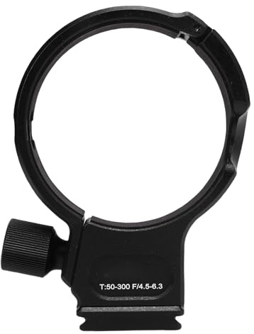 Yctze Collier de Trépied d'objectif 50-300 Mm, Support de Trépied en Métal pour T50-300 Mm F4.5-6. Collier de d'objectif, Anneaux de Montage de 'Objectif 'Appareil Photo