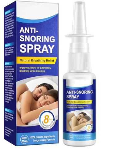 Anti Ronquido Spray Nasal,Genérico Spray Para Ronquidos,Alivio Del Ronquido,Ayuda A Mientras Duermes,30ML