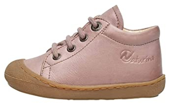 Naturino Zapatitos Primeros Pasos de Piel, Rosa Claro 17
