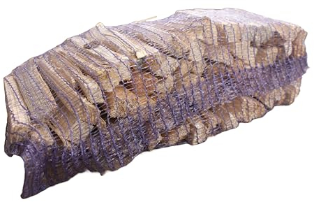 Kingston Tools 2.5kg Natural Kindling Wood Sticks Net Bag — Clean and Kiln Dried Firewood Flame Starter for Open Fires, Fireplace, Oven and Camping — 15cm Stick