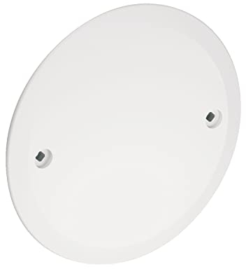 Schneider Electric - Multifix - Couvercle Rond Plein - Pour Boîte Ã˜67mm - Fixation Avec 2 Vis - ALB71819