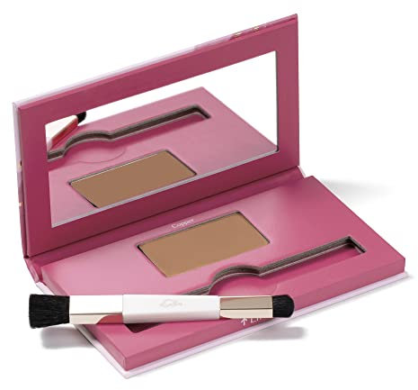 Poudre racines Conceal & Cover 5.2 g / .18 oz, Palette poudre racines, Poudre camouflante pour racines, Couvre instantanément les cheveux blancs - CUIVRÉ