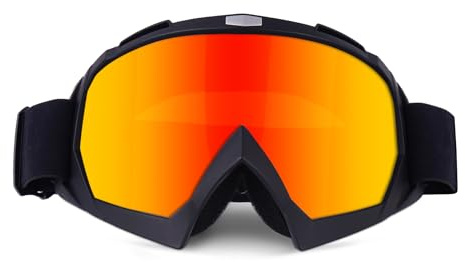 BIBIRE Gafas de moto,Dirt Bike ATV MX Off-Road Goggles, Prueba de Viento a Prueba de Polvo Gafas de Motocross, para Ciclismo OffRoad Racing/Esquí/Escalada