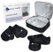 QUIMIO-THERAPIE - Chemotherapie Komfort-Set mit Kaltgel-Technologie - Linderung für Hände und Füße - Inklusive Kühltasche, Schwarz, Mittel
