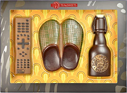 Feierabend Couch-Potato Set aus Schokolade 130g