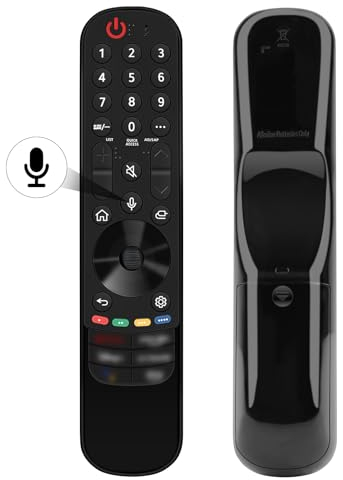 Télécommande pour LG AN-MR23GA MR22GA MR21GA Smart TV, Magic Remote TV MR23GN MR22GN MR21GC, Remplacement Telecommande pour LG OLED QNED UHD NanoCell 4K 8K TV (Voix et Pointeur Fonction