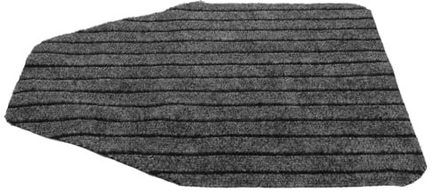 HOMSFOU Estera Del Piso Del Urinario Accesorio De Urinario Para Inodoro Alfombrilla Para Orinal De Baño Protector Contra Salpicaduras De Baño Esteras De Baño Del Baño Grey