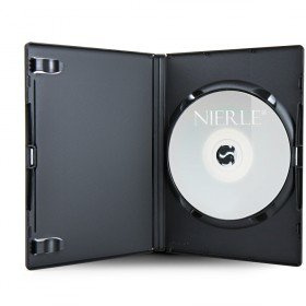 Amaray Boitiers DVD, 15 mm, Machine-pack-quality, Noir, 50 pièces