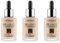 Catrice HD Liquid Coverage Foundation, Nr. 010, Nude, langanhaltend, mattierend, matt, für unreine Haut, vegan, ölfrei, wasserfest, ohne Parabene, 3er Pack (3x30ml)