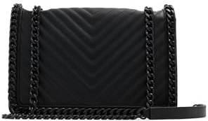 ALDO Women's Medium Greenwald Crossbody Bag, Black