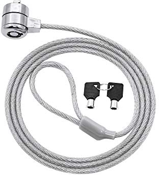 YACSEJAO Notebook/Laptop Combination Lock Security Cables Computer Laptop Notebook Locks,Office Dormitory Meeting Study Room Security Lock (1.8M)