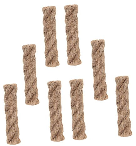 Abaodam 8pcs Outdoor Fire Rope Camping Supply Fire Starter for Outdoor Survival Lighter Ropes for Camping and Hiking