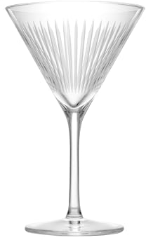 Stölzle Lausitz SOHO Copas de Cóctel Set de 6 250ml – Elegantes Copas para Martini & Cosmopolitan – Copas de Cristal de Alta Calidad con Diseño Estilizado – Apto para Lavavajillas