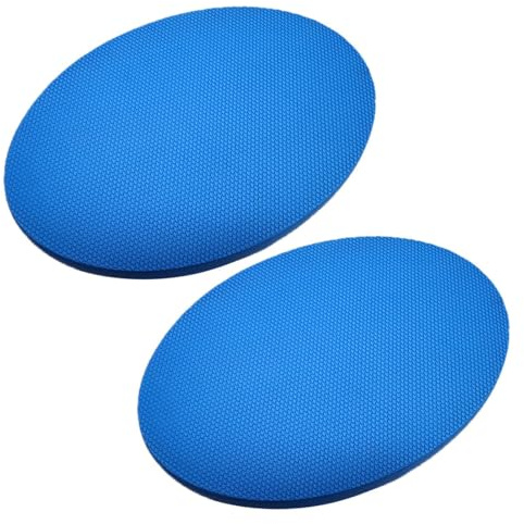 Tezklc Balance Board Ovale Schaumstoff-Balance Pads, Tragbares Gymnastik-Trainer-Board, Rutschfest, Perfekt Für Physiotherapie, Pilates, Krafttraining