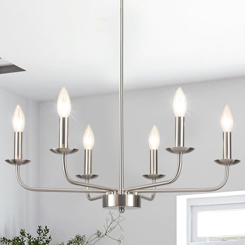LXWNYY Lustre Salle à Manger Lustre Salon Luminaire Salle A Manger Chandelier Luminaire Salon Convient Aux Salles à Manger, Chambres, Cuisines Et EntréEs.Douille E14 (Ampoule Non Incluse)