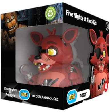 TUBBZ Boxed Edition: Five Nights At Freddy's - Foxy Cosplaying Rubber Duck Vinyl Figure