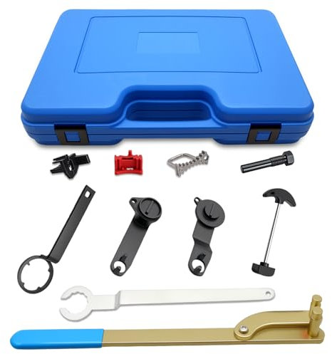 Wvoillty Set di attrezzi di regolazione del motore, per motori VAG EA211 1.0, 1.2, 1.4, 1.6L FSI TSI TFSI, compatibile con VW Audi A3, Golf VII, Jetta, Skoda Octavia, Seat Leon