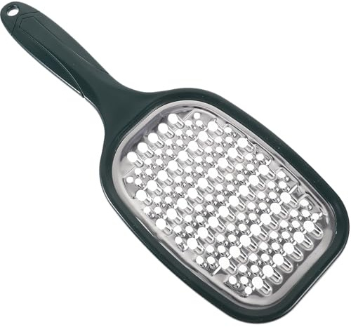LIGIGWASH Râpe à Légumes Multifonction Plastique Poignée Ergonomique Verte, Râpe à Pommes de Terre et Carottes Manuelle, Outil Cuisine Pratique pour Préparation Rapide des Légumes