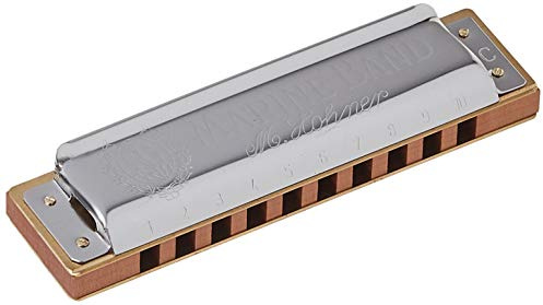 Hohner 1896BXC - Armónica en Do (acero inoxidable), color plateado