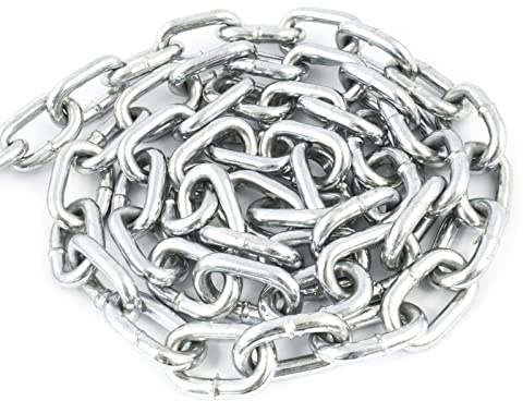 10m chaîne acier zingué lien court 5mm