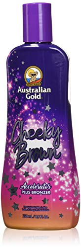 Australian Gold Cheeky Brown Accelerator Bronzer Loción 8.5 oz