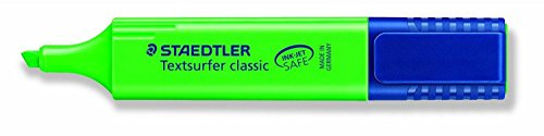 STAEDTLER textmarkör textursurfare klassisk, grön VE=3