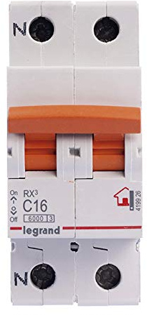 Legrand 419926E Interruptor automático magnetotermico, Pack de 6