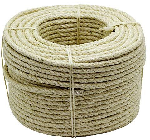 Future 213260 sisal rep, 4 trådar, 10 mm x 100 m